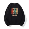 Andy Lau's 2022 Spring and Autumn new men's hoodie, round-neck pullover, long-sleeved and fleece winter loose men's top Item Picture